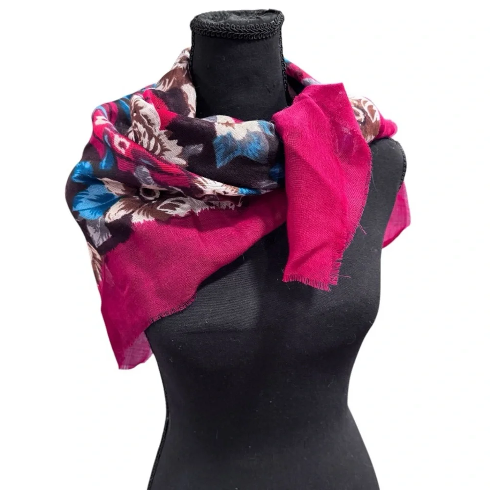 Worthington vintage 100%   wool scarf